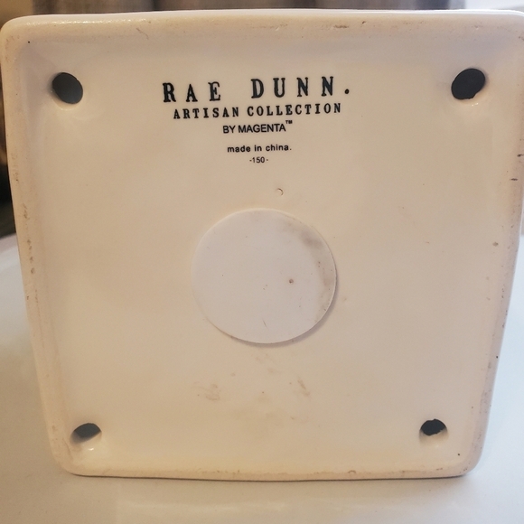 RAE DUNN  Chasing Rainbow  Birdhouse. White. - Picture 3 of 3